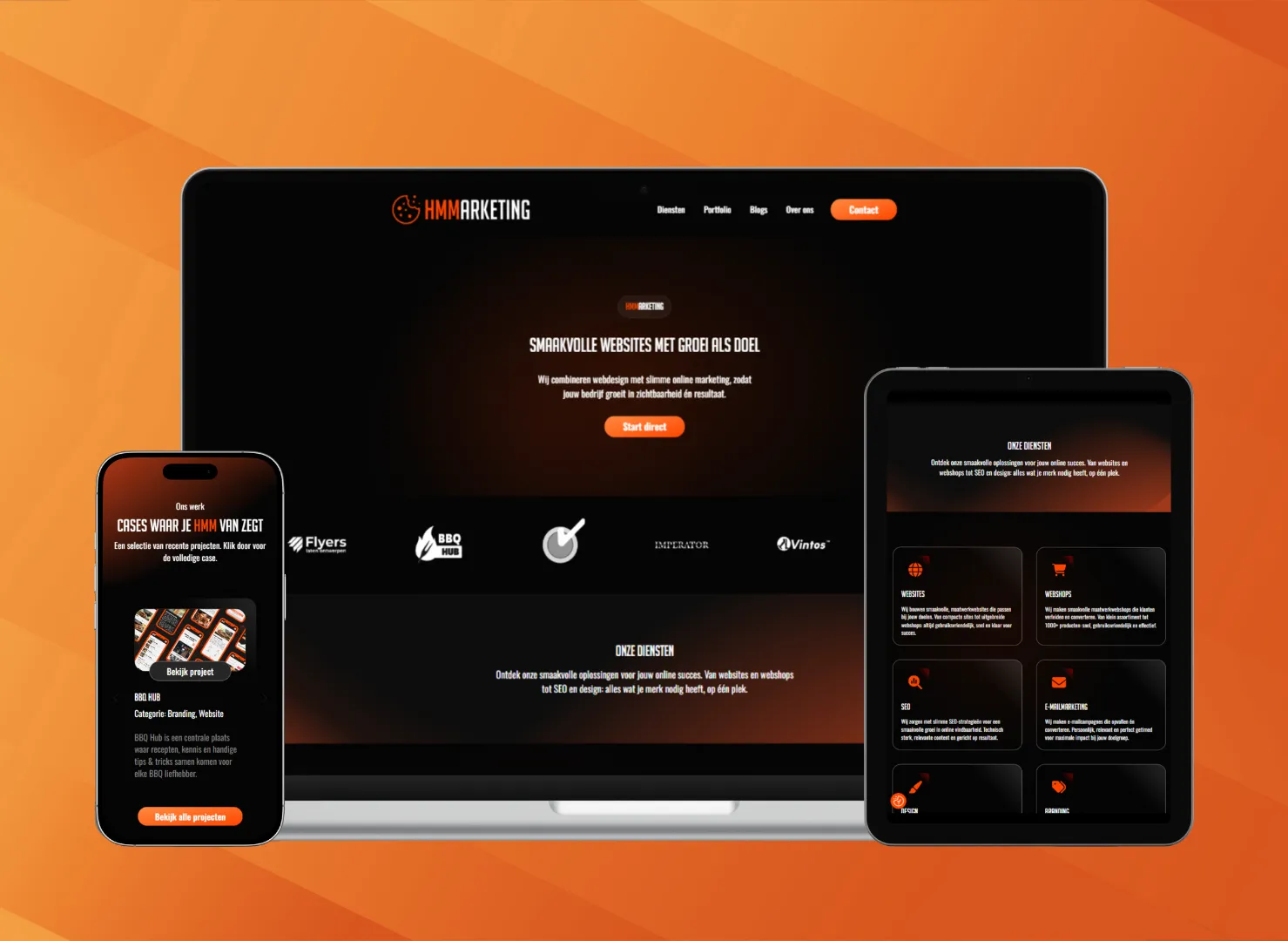 voorbeeld kapper website